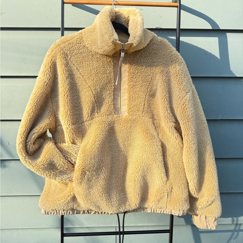 EUC Varley Appleton faux fur Sherpa